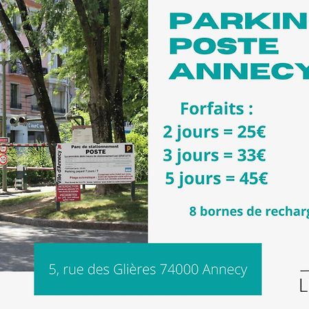 Carnot Duplex, Spacieux 3 Pieces Avec 2 Chambres Sur Les Rue Pietonnes Annecy Exteriér fotografie
