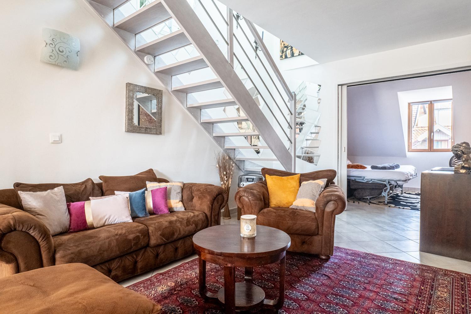 Carnot Duplex, Spacieux 3 Pieces Avec 2 Chambres Sur Les Rue Pietonnes Annecy Exteriér fotografie