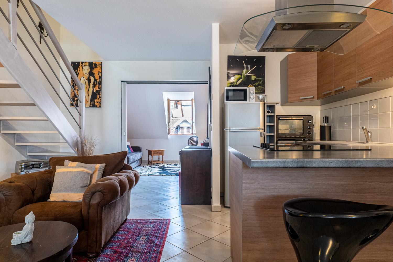 Carnot Duplex, Spacieux 3 Pieces Avec 2 Chambres Sur Les Rue Pietonnes Annecy Exteriér fotografie