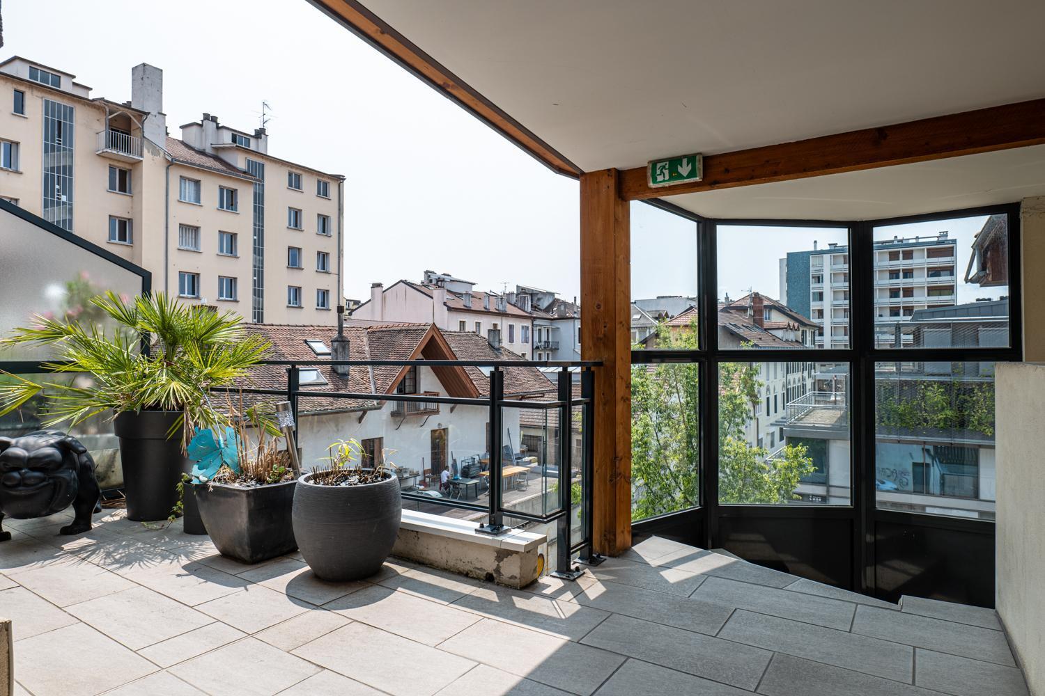 Carnot Duplex, Spacieux 3 Pieces Avec 2 Chambres Sur Les Rue Pietonnes Annecy Exteriér fotografie