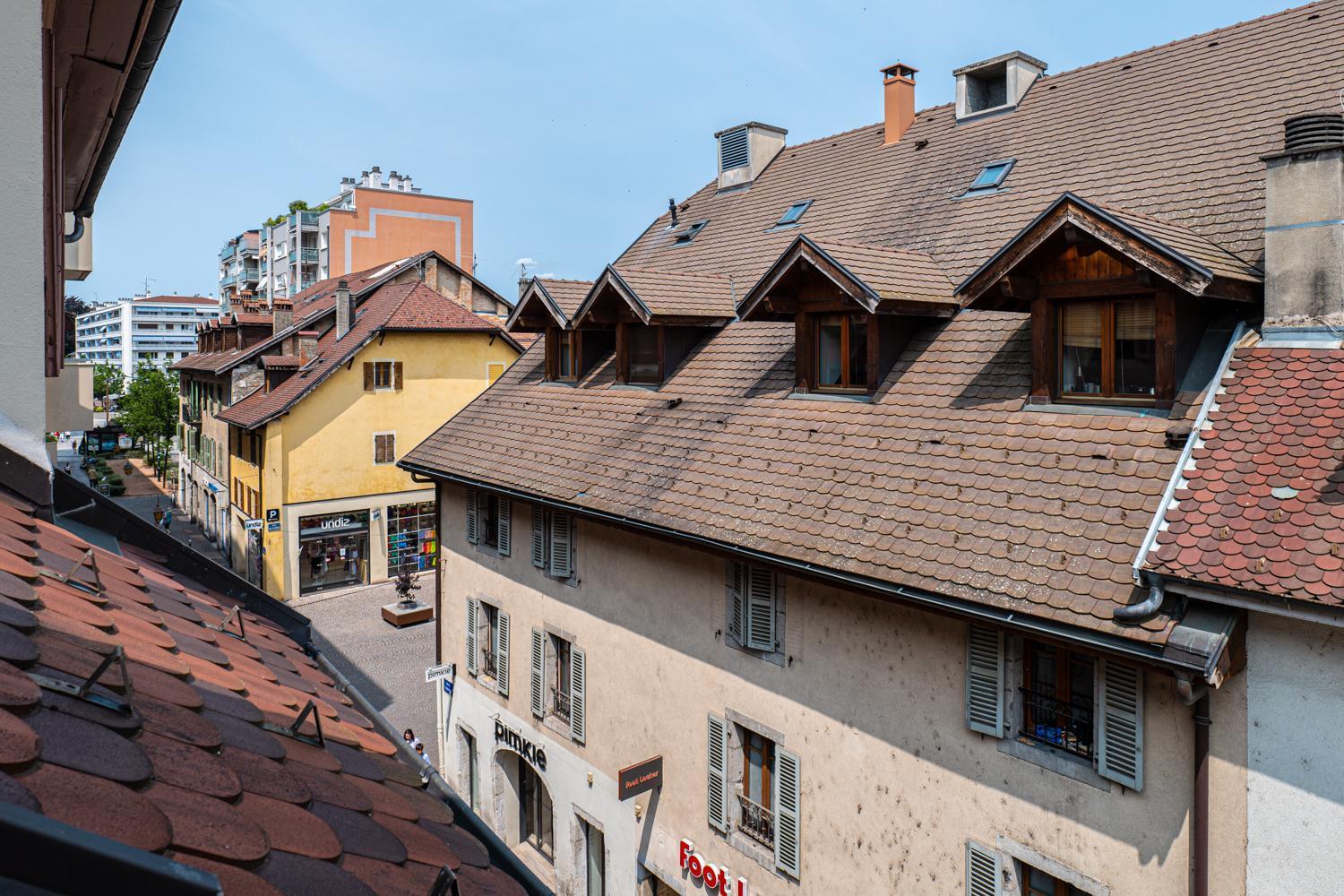 Carnot Duplex, Spacieux 3 Pieces Avec 2 Chambres Sur Les Rue Pietonnes Annecy Exteriér fotografie